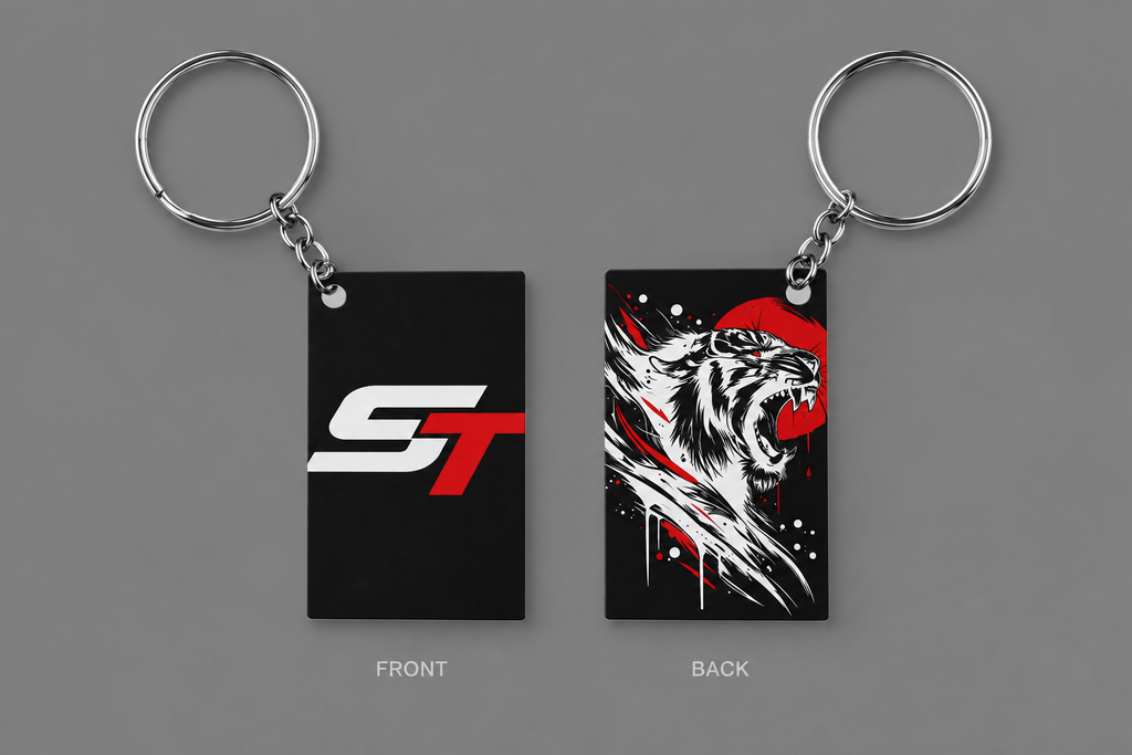 ST APEX TIGER KEYCHAIN